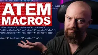 ATEM Mini ▶︎ Macros from Scratch (Fade Audio to Silent Over Time)