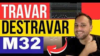Como travar e destravar a M32. | Super rápido.