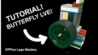 Butterfly Lego Vacuum Engine Tutorial!