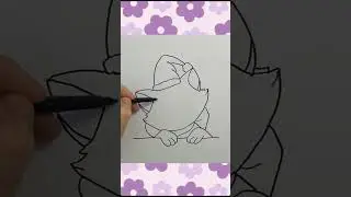How to Draw 🎅 Marie Christmas from The Aristocats  