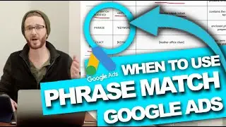 ONLY use this for 20% of your Campaign! GOOGLE ADS 2022 Phrase Match