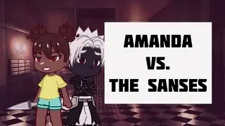 Reaction Video: Amanda The Adventurer Meets The Sanses | Wooly | KillerMare Angst | Gacha Rock