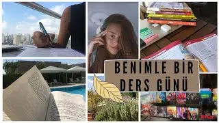 DERS ÇALIŞMA GÜNLÜĞÜM #10 || Vlog + Çekiliş Sonucu