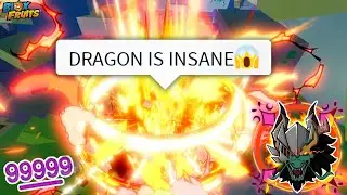 BOUNTY HUNTING with *Reworked* DRAGON ONE SHOT COMBO IS OP🔥👌| Blox Fruit