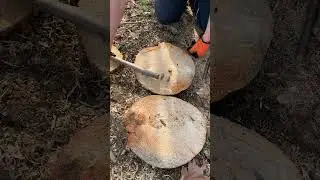 Time Lapse Of Making A Wooden Rabbit (made from logs and branches using a chainsaw)