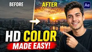 How to Create HD Color Correction in After Effects