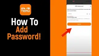 How to Add Password on Temu [NEW]