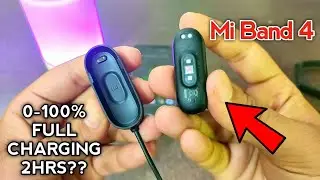 Mi Band 4 | Charging Test 0-100% , How much time Mi Band 4 Take to Charge | How to Charge Mi Band 4