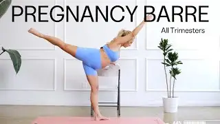 20 Min Gentle Full Body Pregnancy Barre (Low Impact)