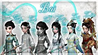 Identity V | Antiquarian - Bai Ze, Serpent Flag, Mulan, Mycology, Ocean Conqueror e Symphony of Ink