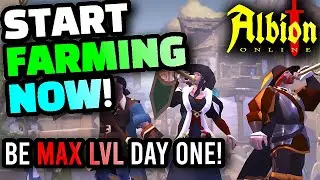 FAME FARMING For NEW Weapons - Albion Online