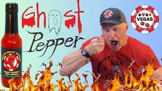*Welcome to Vegas!* GHOST PEPPER HOT SAUCE from Vegas Heat Junkie!