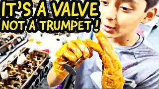 1997 Land Cruiser Cylinder Head Strip DOWN - Valve and  Spring REMOVAL