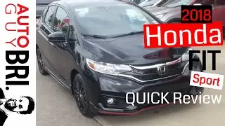 2018 Honda Fit Sport - quick review