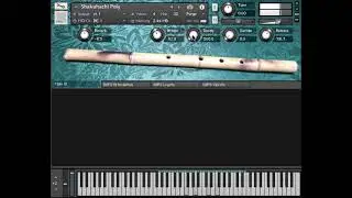 Free Kontakt Sample Instrument Demo - Shakuhachi (Japanese Bamboo Flute)