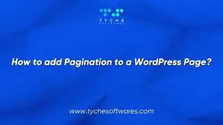 How to add Pagination to a WordPress Page?