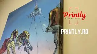 Salvador Dali canvas Visul adus de o albina zburand in jurul unei rodii video PRINTLY RO