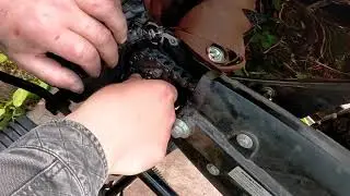 Как поменять переднею звезду на мопеде Альфа