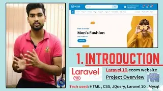 Intro - Build Multi Vendor Ecommerce Project with Laravel 10 | Laravel 10 ecommerce project 