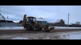 косая быстросъемная лопата для экскаватора погрузчика JCB своими руками