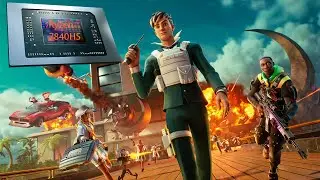 Fortnite Chapter 4 Season 4 on AMD Ryzen 7 7840HS and Radeon 780M Gameplay
