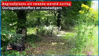 Noodbegraafplaats door de oorlog.