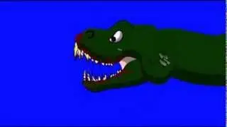 blue screen cartoon dino/green screen dino/green screen prophets