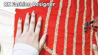 Beautiful and easy kurti neck design| कुर्ती नेक डिजाईन |cutting and stitching #kurtineckdesign