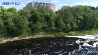 Кингисепп почти лето. DJI PHANTOM