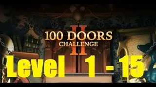 100 Doors Challenge 2 Level 1 - 15 100 Дверей Эпичный побег  Walkthrough