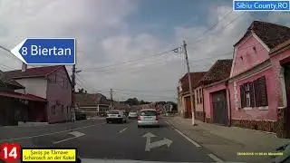 Romania : DN14 - Sighișoara (MS) - Mediaș (SB)