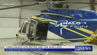 Local mother raises funds for Halo Flight landing pad in Mathis in memory of late son