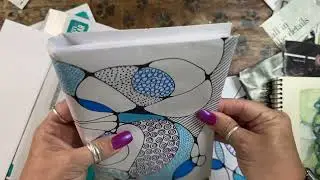 Crafty ideas for junk journaling & glue books and a pep talk on starting & USING your precious stuff