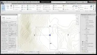 REVIT SITE 01 LINKING AND POSITIONING A DWG