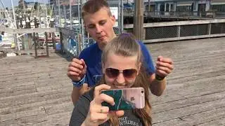 Big WA Trip. Олимпия. Дети Веселятся На Фонтане. Дом На Воде.