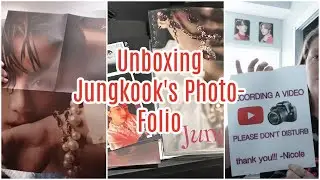 Unboxing My New Jungkook Photo- Folio Book