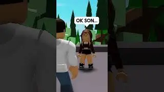 EVIL MOM abandons KID in ROBLOX! 