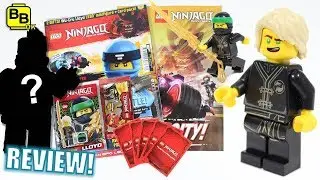 EPIC!! WU-CRU LLOYD MINIFIGURE LEGO NINJAGO MAGAZINE ISSUE 34 REVIEW!