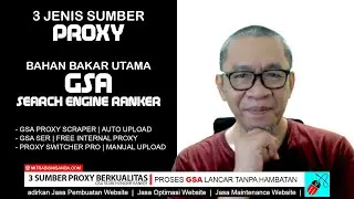 Proxy Khusus GSA Search Engine Ranker | Auto dan Manual Upload Proxy