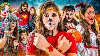 THE SCARIEST HALLOWEEN ON THE CHANNEL JU AND HIS CLASS