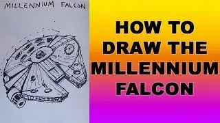 How to Draw the Millennium Falcon (A New Hope)