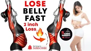 30-Minute STANDING Ab Exercises To Flatten HANGING BELLY FAT 🔥 LOSE WEIGHT 🔥 Get A Flat Belly Fast