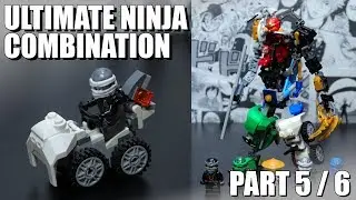 LEGO Ninjago Zane's Car: Ultra Ninja Combination 5/6 MOC