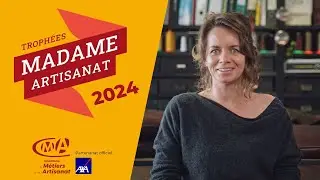 Catherine Dupont, lauréate coup de coeur "Madame Artisanat" 2024
