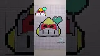 Как нарисовать значок ПАЛАДИН ВОЛЬТ по клеточкам | Бравл Старс | Brawl Stars 