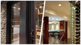 75 Laminate Floor And Vinyl Floor Wine Cellar Design Ideas You'll Love 🔴