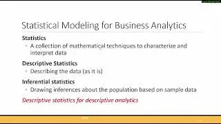 08_Statistics in Analytics (Chapter 2) - Part 4