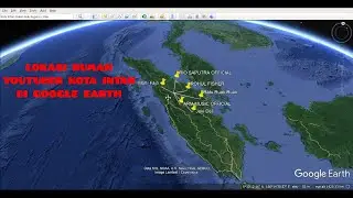 LOKASI RUMAH YOUTUBER 2021 || YOUTUBER KOTA INTAN DI GOOGLE EARTH