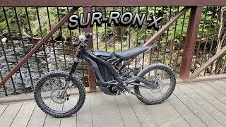 Sur-Ron E-Bike Trail Ride [ Sur-Ron X Black ]