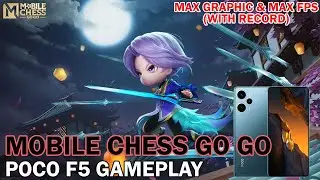 MOBILE CHESS GO GO ON POCO F5 MAX GRAPHIC & MAX FPS SETTING - GAMEPLAY MOBILE CHESS GO GO ON POCO F5